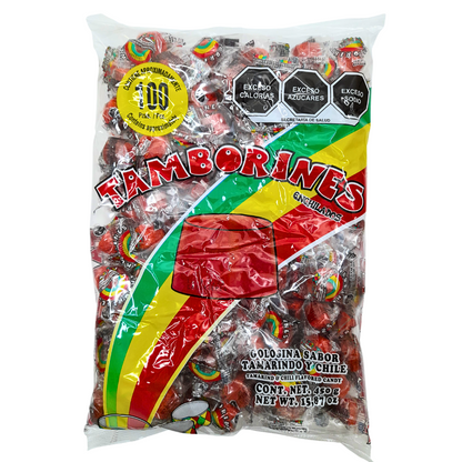 caramelo sabor tamarindo enchilado tamborines 