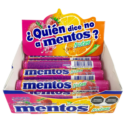 Caramelo suave confitado con sabores frutales mentos chupa chups