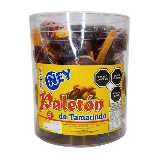 paletón de pulpa de tamarindo enchilado natural ney