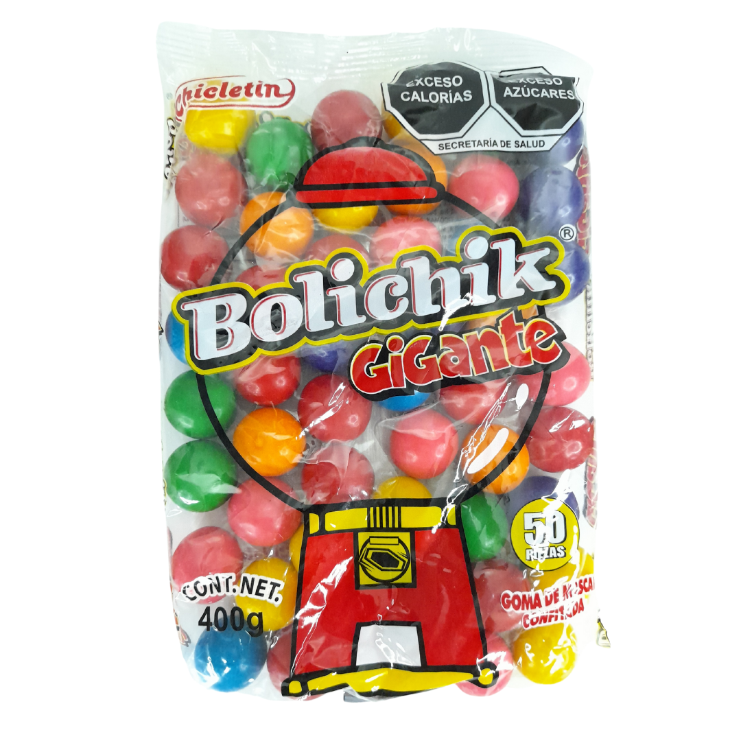 Chicle Bolichik Gigante 50pz | Gómez | Dulcerías y Abarroteras Vázquez