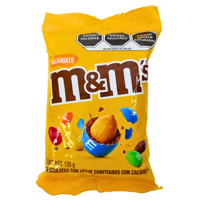 Mars M&Ms Cacahuate Sobre 120gr