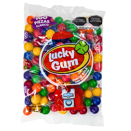 goma de mascar confitada con sabores surtidos lucky gum cuanda