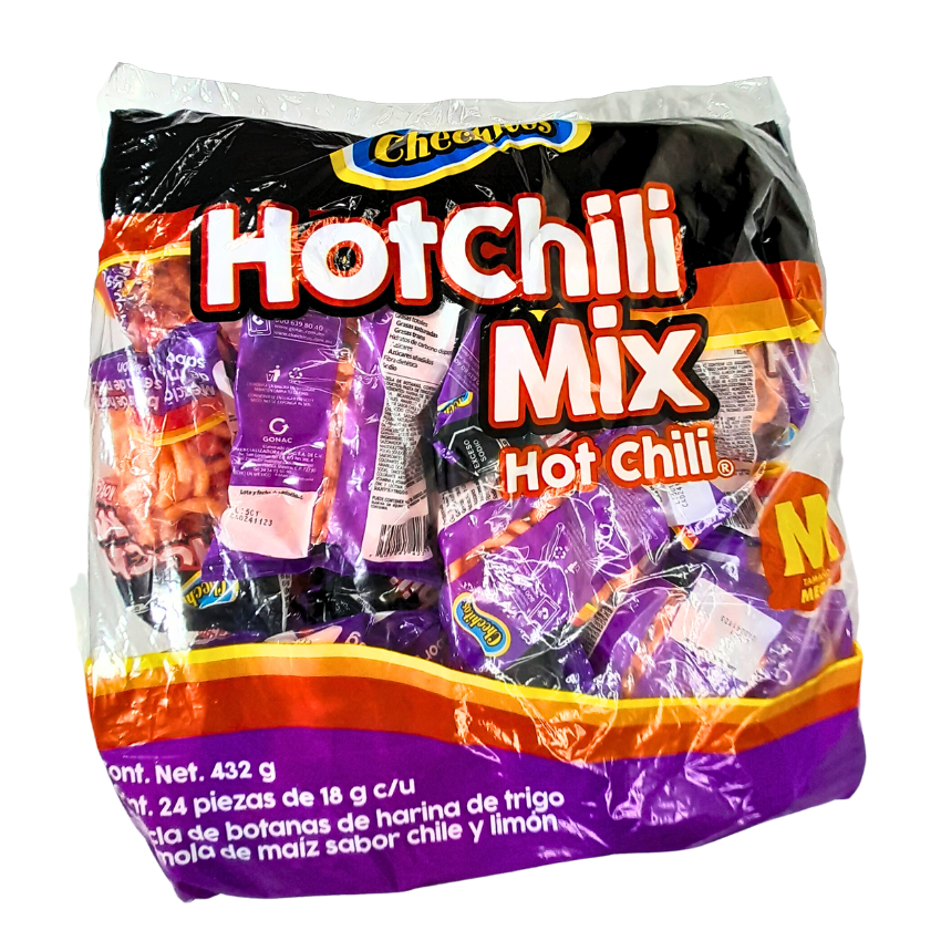 Chechitos Mega Hot Chilli Mix 24pz