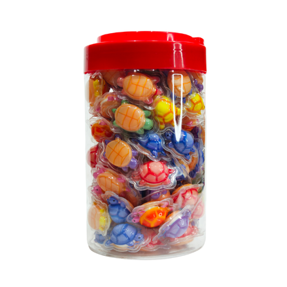 Hubin Gummy Rellenitax Mini 3d Tortuga 100pz