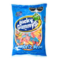 gomitas de grenetina con sabores frutales lombríz neón lucky gummys