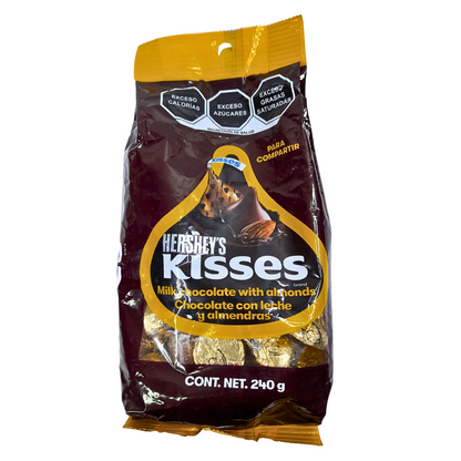 Kisses Hershey's Chocolate Almendras 240gr