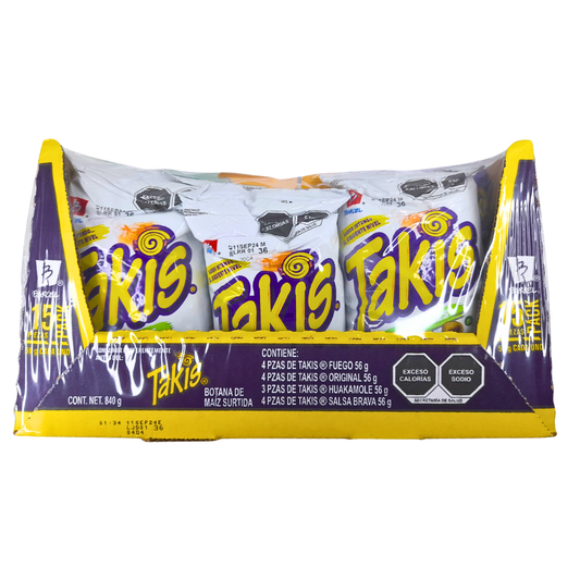 Barcel Takis Pack Surtido 20pz