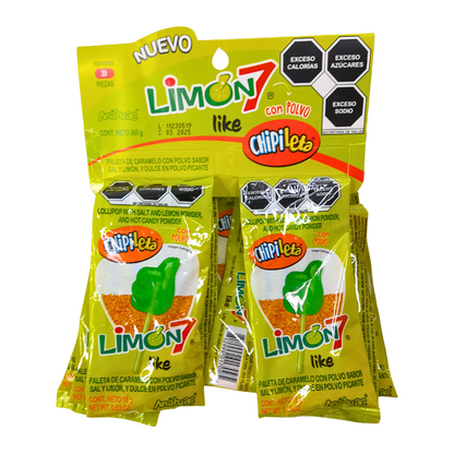 Anahuac Paleta Like Limón 7 20pz