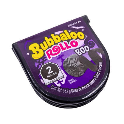 Adams Chicle Bubbaloo Rollo Boo Halloween Frutas Tropicales