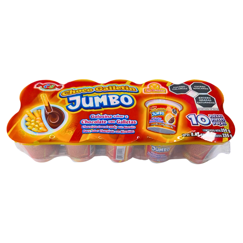 Delicias Choco Galletín Jumbo 10 Piezas