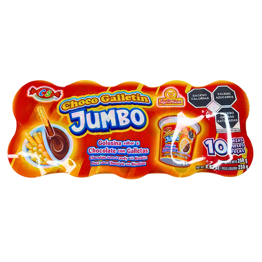 Delicias Choco Galletín Jumbo 10 Piezas