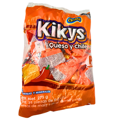 Chechitos Mini Kikys Queso Enchilado 25pz