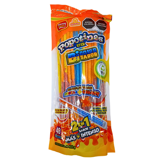 Delicias Popotines Stick Bisabor 40 Piezas