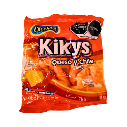 Chechitos Mini Kikys Queso Enchilado 25pz