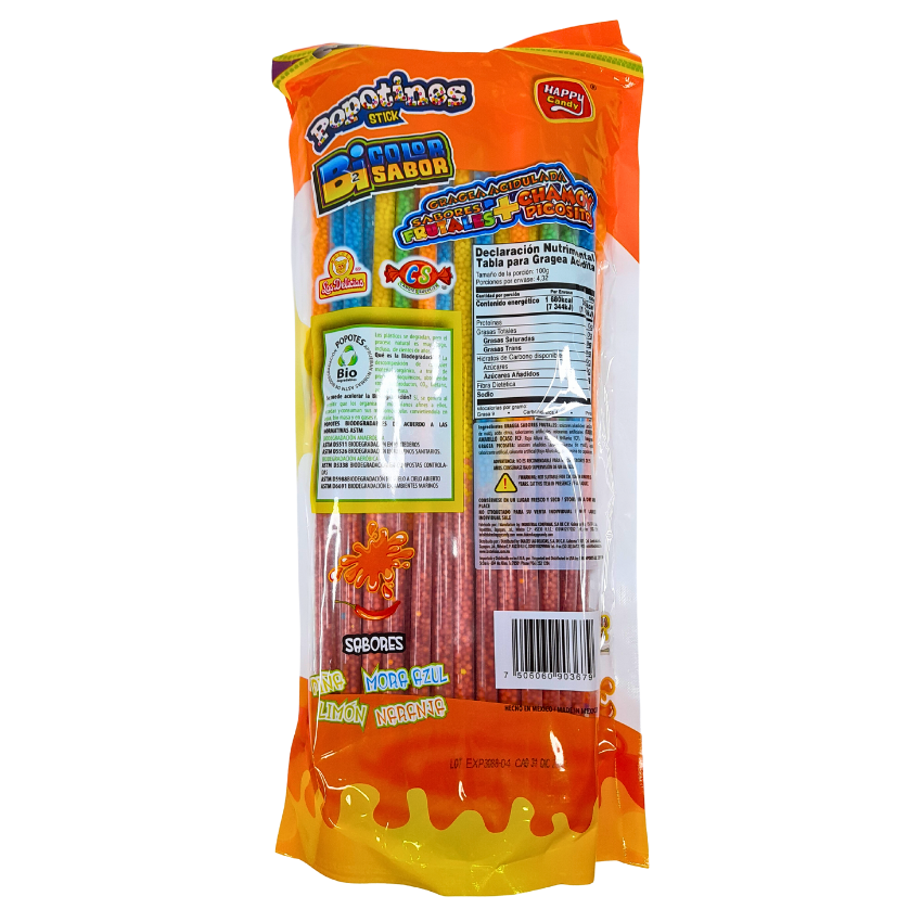 Delicias Popotines Stick Bisabor 40 Piezas