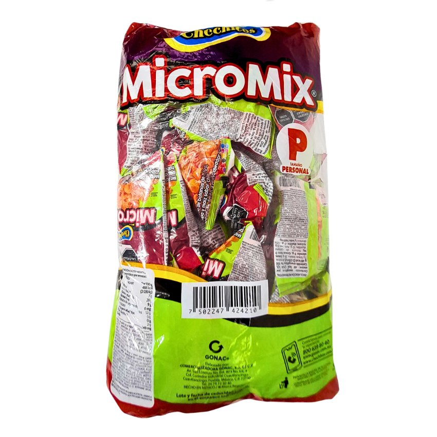 Gonac Botana Micro Mix Tamaño Personal 25pz