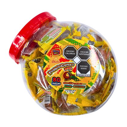 Delicias Gomitas Punkchigomas 80pz