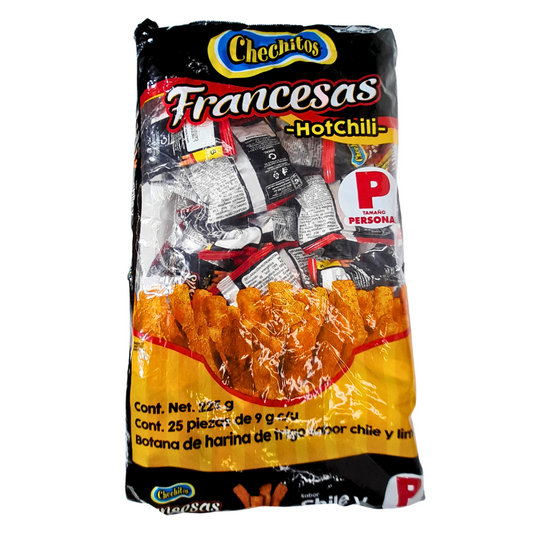 Chechitos Mini Francesas Hot Chilli 25pz