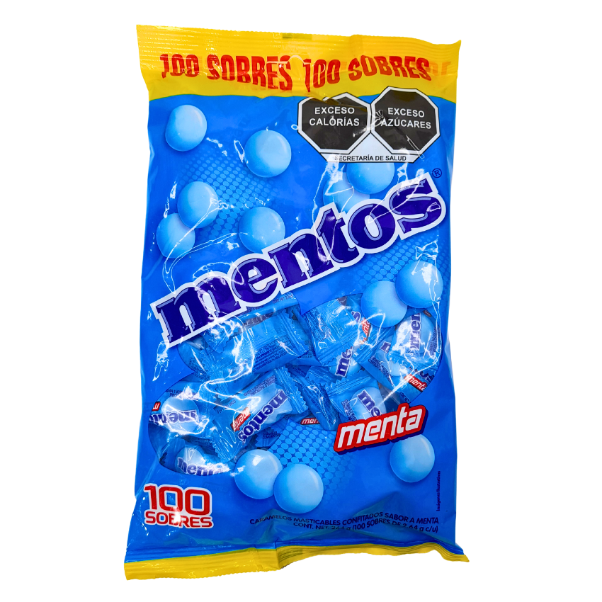 Chupa Chups Mentos Monopack 100 Sobres