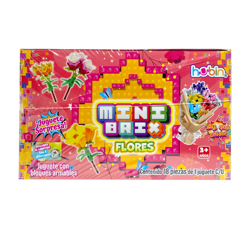 Hubin Mini Brix Flores 18pz