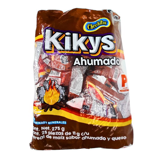 Gonac Botana Kikys Ahumado Queso Tamaño Personal 25pz