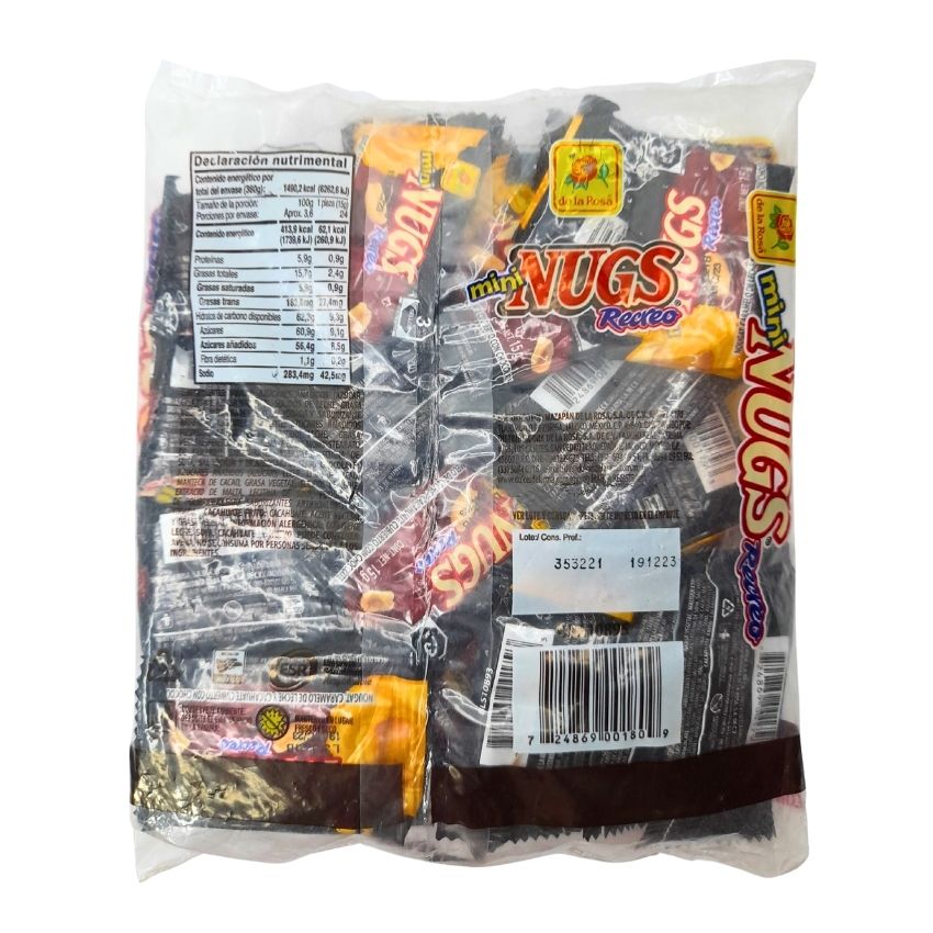 De la Rosa Mini Nugs Recreo 24pz