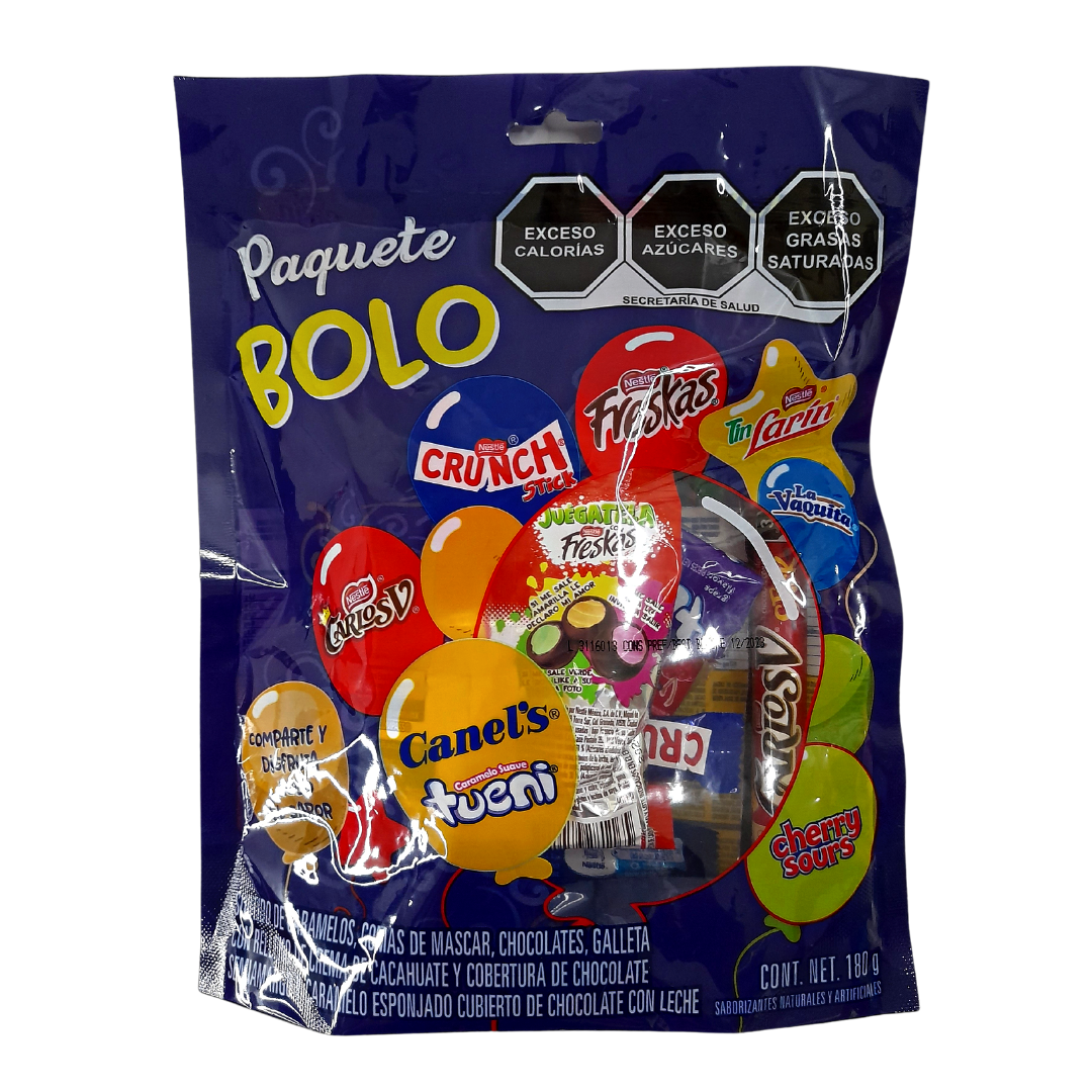 Paquete Bolo Nestlé 180gr Canel's Dulcerías y Abarroteras Vázquez