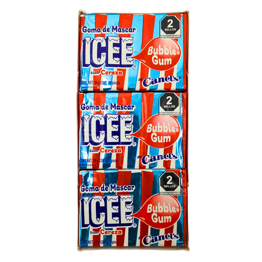 Canel's Chicle Icee Bubble Gum 12pz