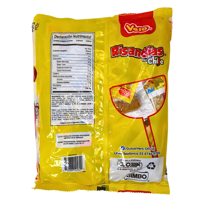 Paleta Risandías Chile Vero 40pz