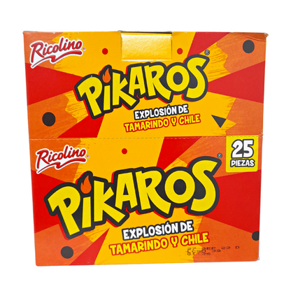 caramelo suave de tamarindo espolvoreado con chile pikaros de ricolino