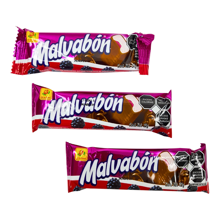 De la Rosa Malvabón Frambuesa 12pz