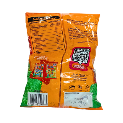 Arcor Mogul Gomita Gusanitos Frutales 1kg