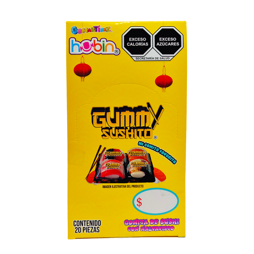 Hubin Gummy Sushito 20Pz