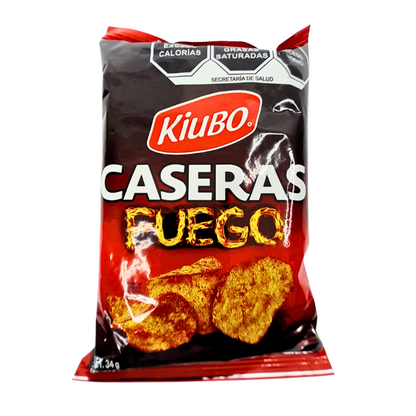 Kiubo Papas Caseras Fuego 10pz