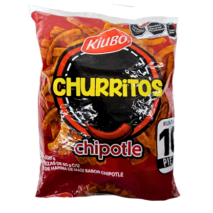 Kiubo Churritos Chipotle 10pz