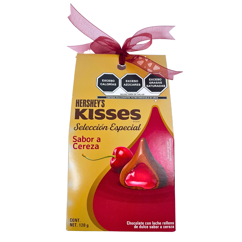 Kisses Selección Especial Cereza 120gr Hersheys Dulcerías Vázquez Dulcerías Y Abarroteras