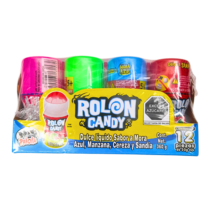 Candy Roll-On 12pz | Las Delicias | Dulcerías y Abarroteras Vázquez