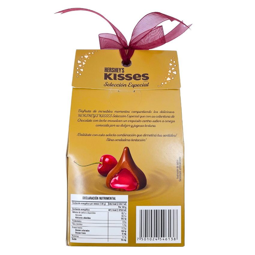 Hershey’s Kisses Selección Especial Cereza 120gr