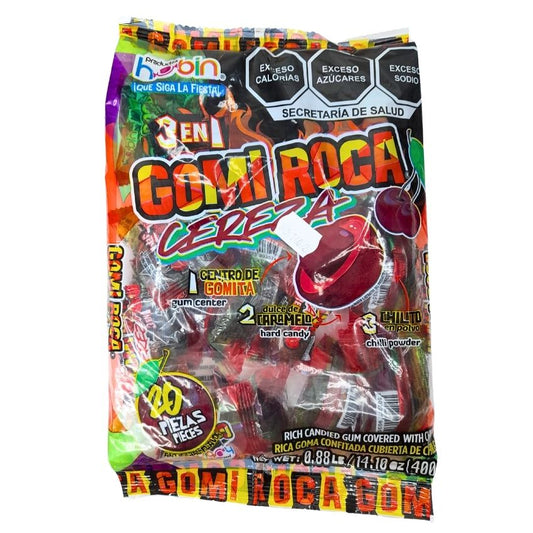 Hubin Gomi Roca Cereza 20 Piezas