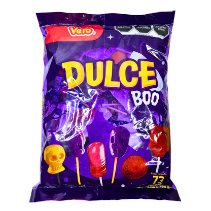 Vero Paleta Surtidas Dulce Boo Halloween 73pz