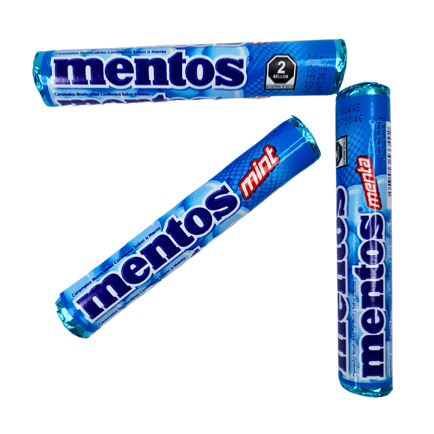 Chupa Chups Mentos Menta 12pz