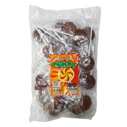 Nokis Paleta Raquetita Chamoy 40 Piezas