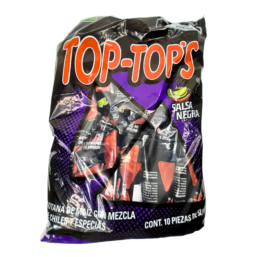 Botana Totis Mega TopTops Salsa Negra 10pz