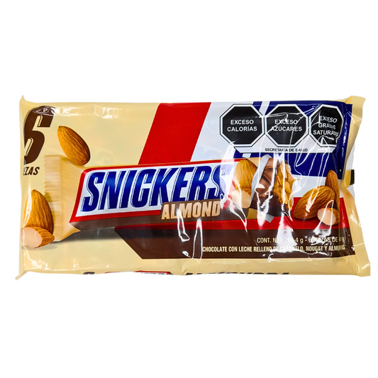 Mars Snickers Almendra 6pz