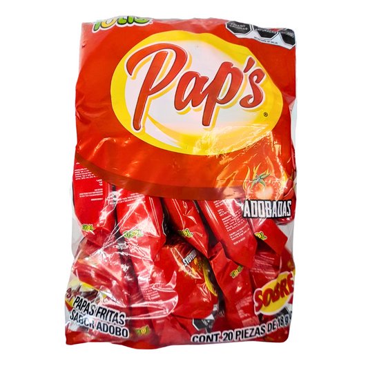 Totis Mini Paps Adobadas 20pz