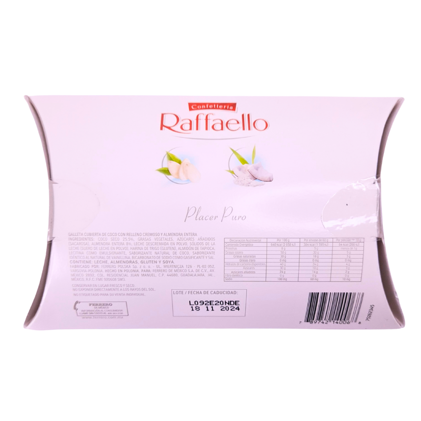 Ferrero Raffaello 6 Piezas