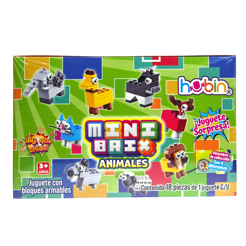 Hubin Mini Brix Animales 18pz