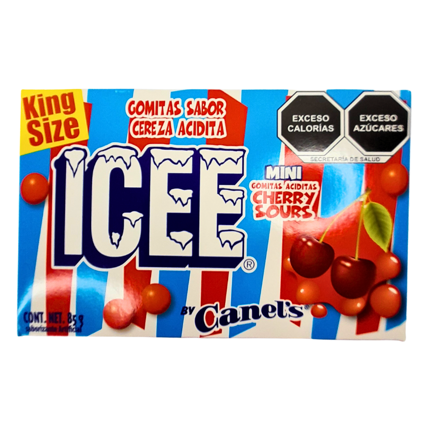 Mini Cherry Sours Icee 85g | Canel's | Dulcerías y Abarroteras Vázquez