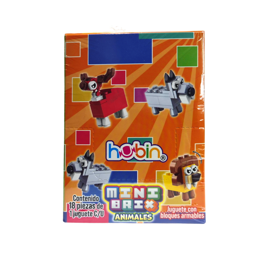 Hubin Mini Brix Animales 18pz