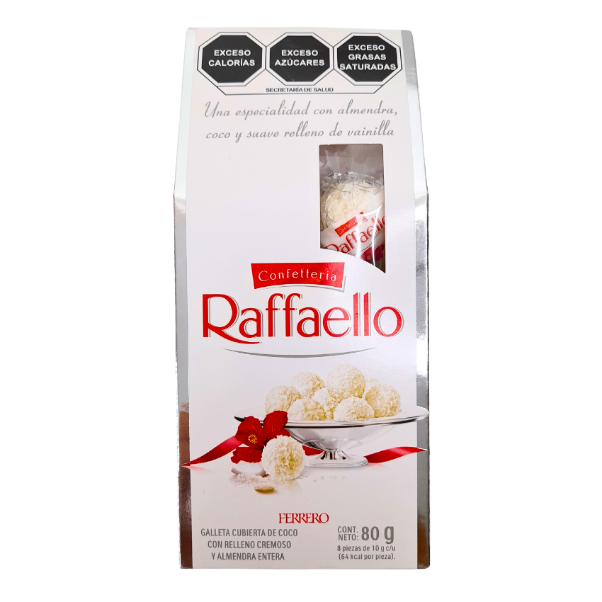 Ferrero Raffaello Coco 8 Piezas